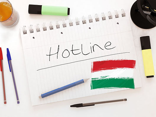 Hotline Poster Hungary 