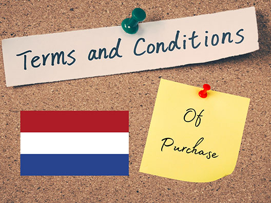 Terms Conditions Of Purchase Dutch 