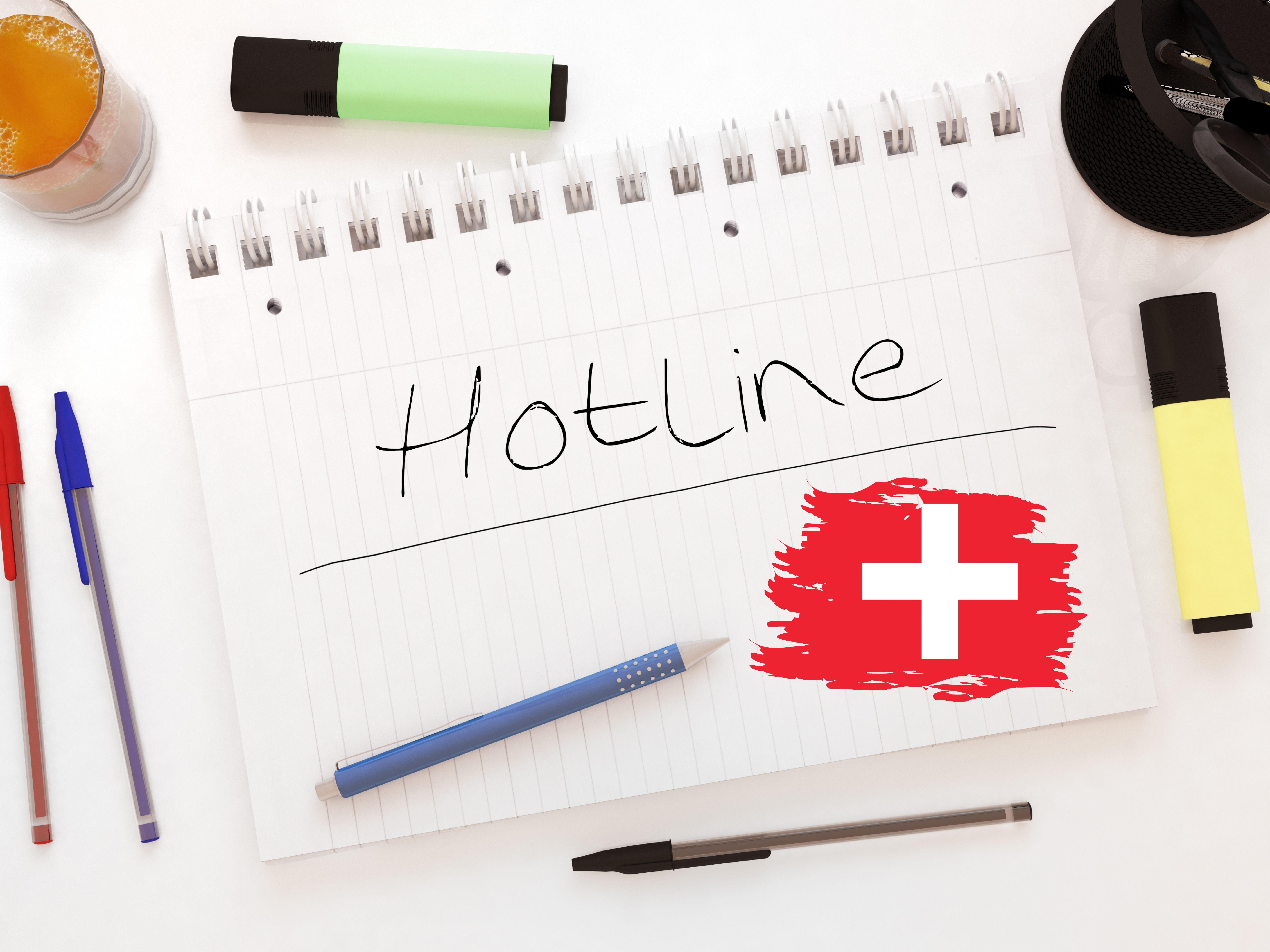Hotline Poster Switzerland