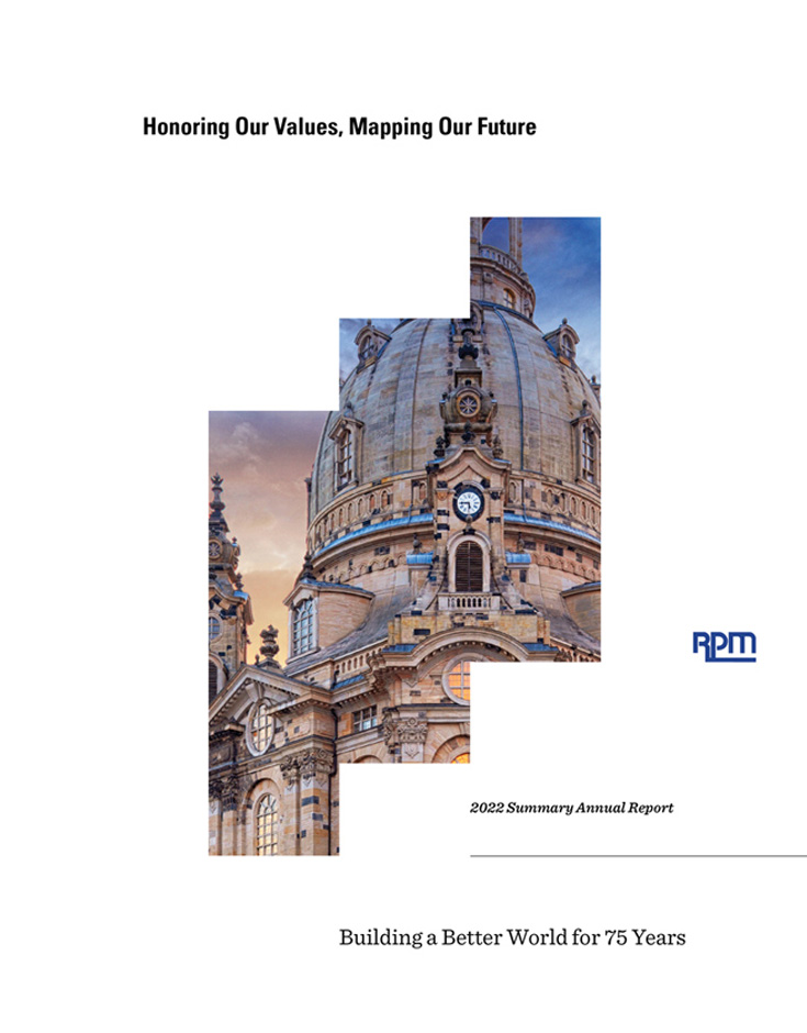 Honor Our Values, Mapping Our Future 2022 Annual Report cover.